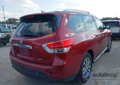 2015 Nissan Pathfinder Sv z USA, uszkodzony, nr VIN 5N1AR2MN4FC616640